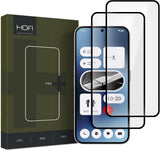 Nothing Phone (2a) Hofi Glass Pro+ Screen Protector - Case Friendly - 2-Pak - Black Edge