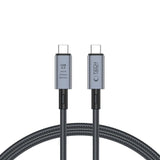 Tech-Protect Ultraboost 8K 40GBPS USB-C to USB-C Cable PD 2400W 1m - Black