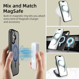 iPhone 16 Tech-Protect MagMat Case - MagSafe Compatible - Matte Black