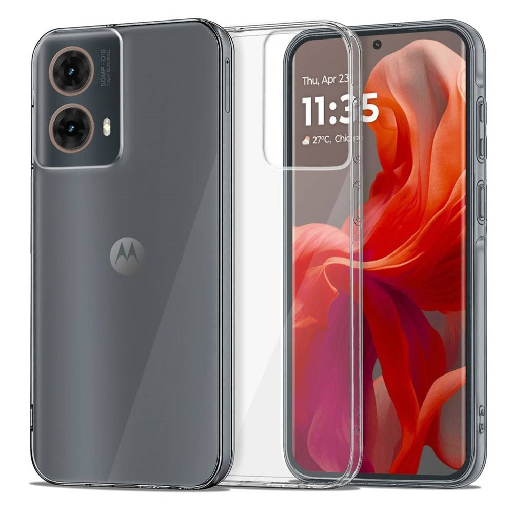 Motorola Moto G85 (5G) Tech-Protect Flexair Hybrid Case - Transparent