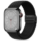 Apple Watch (38/40/SE/41/42mm) Tech-Protect Nylon Strap - Black