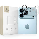 iPhone 17 Pro Tech-Protect Cam Fit+ Camera Lens Protector Glass - Transparent
