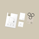 iPhone 17 Pro Tech-Protect Cam Fit+ Camera Lens Protector Glass - Transparent