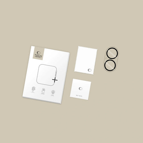 iPhone 17 Tech-Protect Cam Fit+ Camera Lens Protector Glass - Transparent