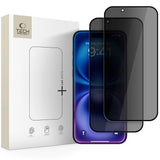 iPhone Air Tech-Protect Glass Spy+ Screen Protection Glass - Privacy Function - 2 pcs - Transparent
