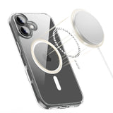iPhone 17 Tech-Protect Flexair Hybrid Case - MagSafe Compatible - Transparent