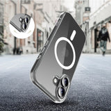 iPhone 17 Tech-Protect Flexair Hybrid Case - MagSafe Compatible - Transparent