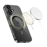 iPhone 17 Tech-Protect MagFlex Case - MagSafe Compatible - Black / Transparent