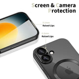 iPhone 17 Tech-Protect MagFlex Case - MagSafe Compatible - Black / Transparent