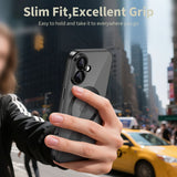 iPhone 17 Tech-Protect MagFlex Case - MagSafe Compatible - Black / Transparent