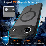 iPhone Air Tech-Protect BasicMag Hybrid Case - MagSafe Compatible - Matte Black