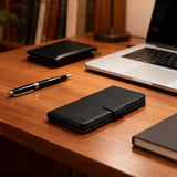 Xiaomi 17T Pro Tech-Protect Flip Case with Wallet - Black