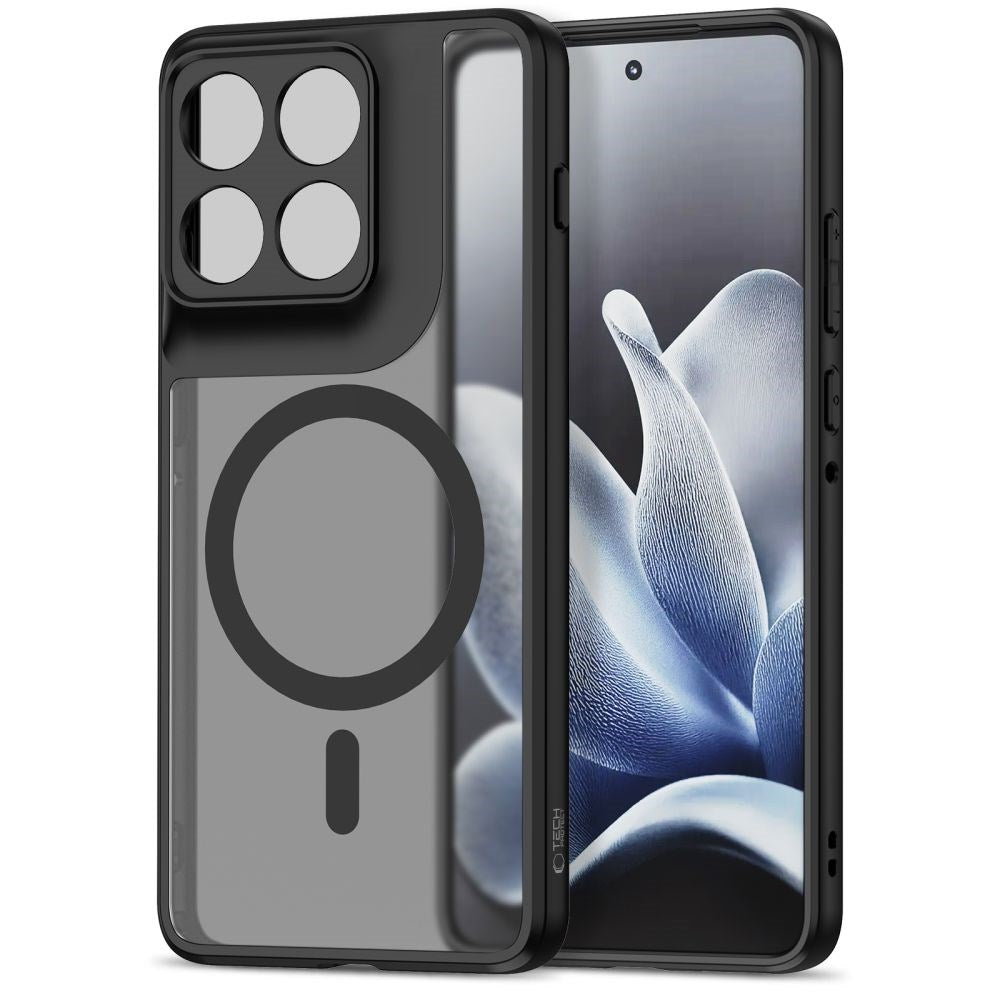 Motorola Edge 70 Tech-Protect MagMat Hybrid Case - MagSafe Compatible - Black