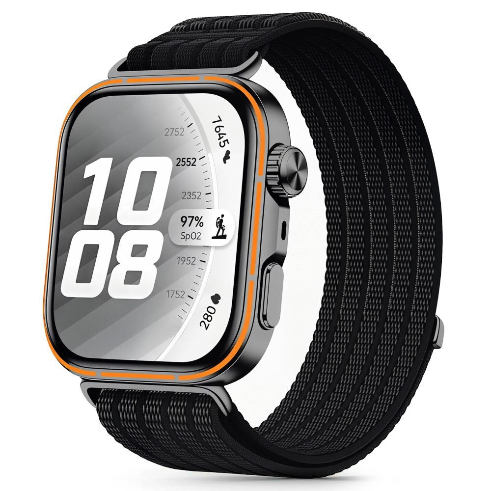 Huawei Watch Fit 5 Pro / 5 / 4 Pro / 4 / 3 Tech-Protect Nylon Strap - Black