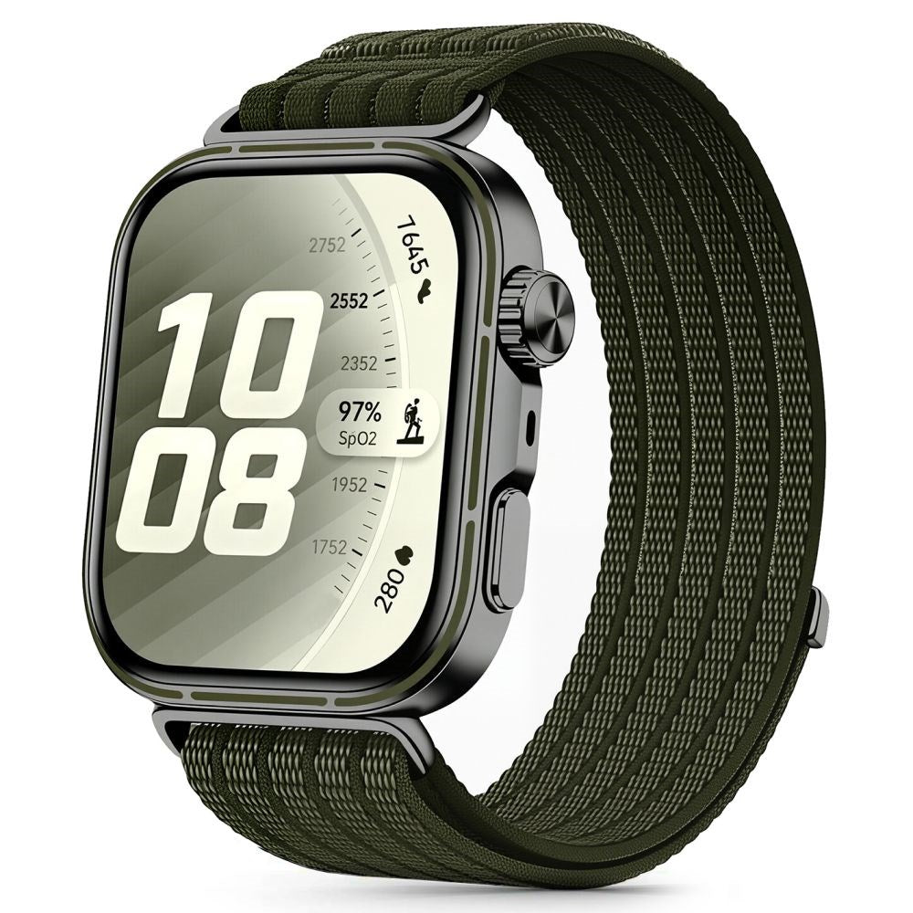 Huawei Watch Fit 5 Pro / 5 / 4 Pro / 4 / 3 Tech-Protect Nylon Strap - Green