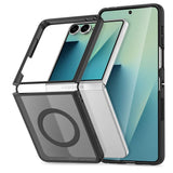 Samsung Galaxy Z Flip8 Tech-Protect MagMat Case - MagSafe Compatible - Matte Black