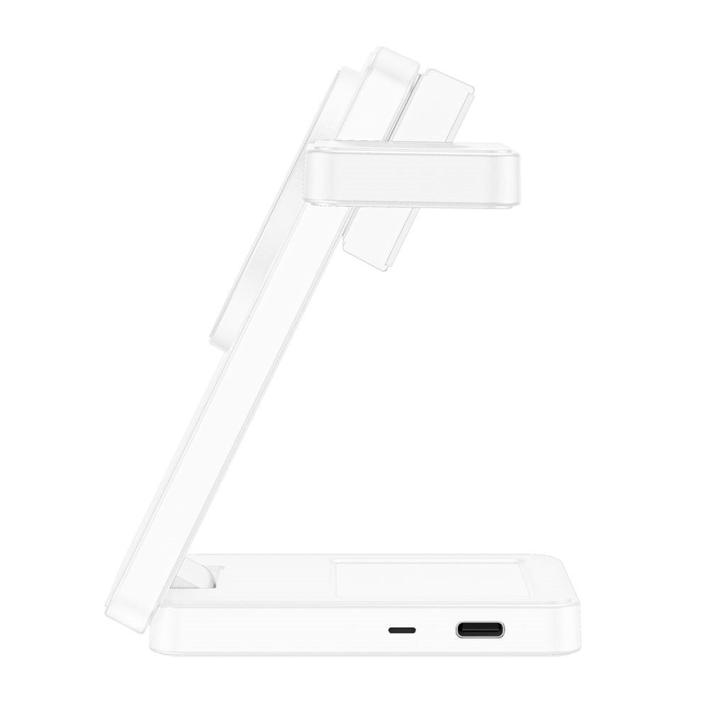 Wireless 3-in-1 MagSafe Charger Tech-Protect A56 25W - White