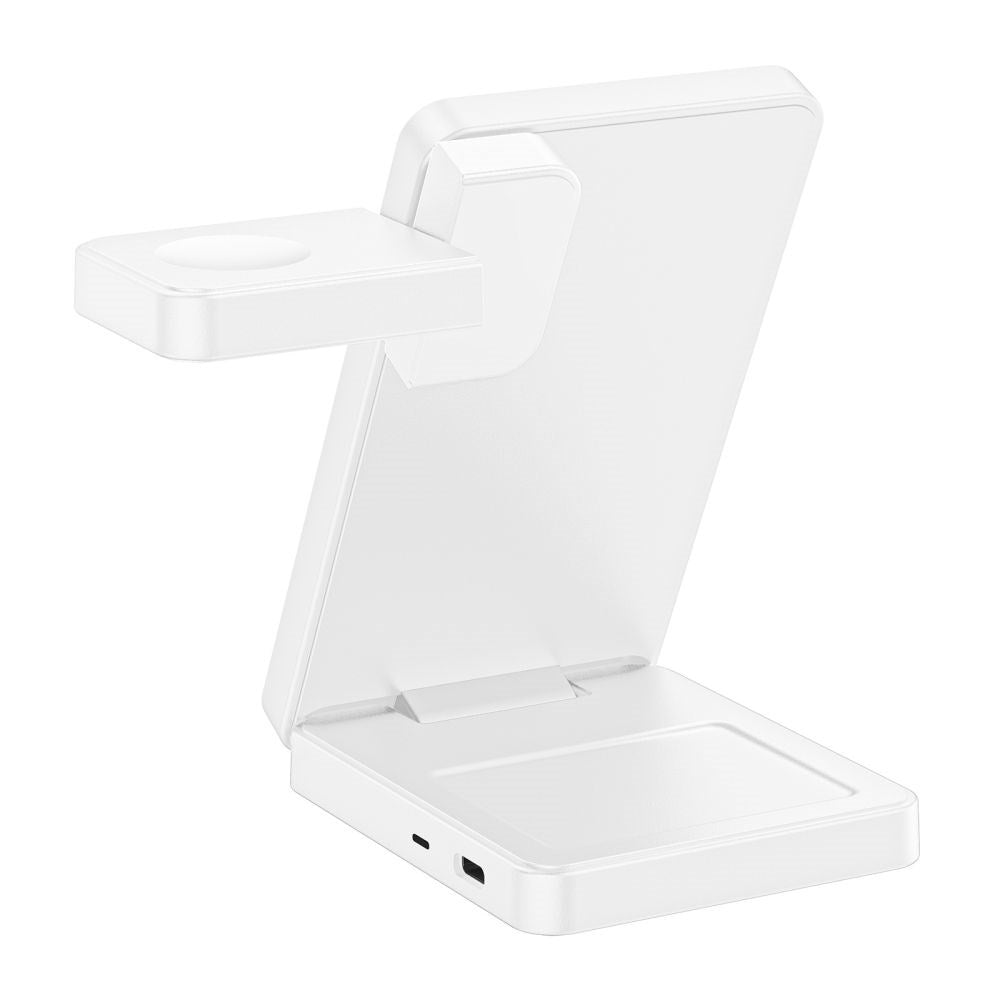 Wireless 3-in-1 MagSafe Charger Tech-Protect A56 25W - White