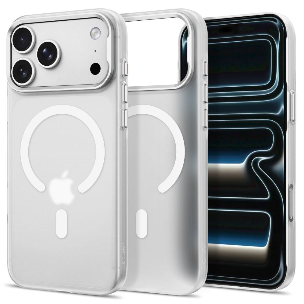 iPhone 18 Pro Max / 17 Pro Max Tech-Protect MagZero Case - MagSafe Compatible - Matte White