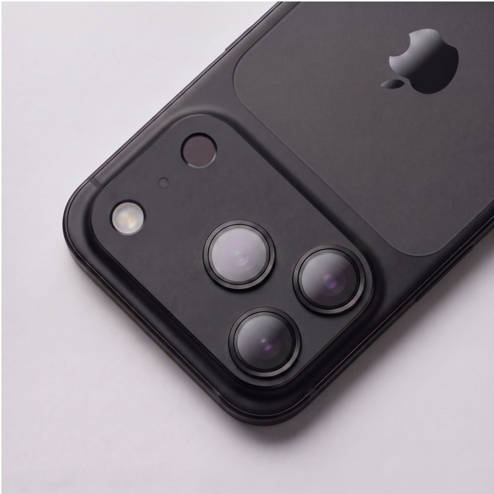 iPhone 18 Pro Max Tech-Protect CamFull Fit+ Camera Lens Protector Glass - Black