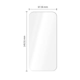 iPhone 18 Pro Tech-Protect Easy Set+ 3-in-1 Protection Set with Tempered Glass Screen Protector & Camera Lens Protector - Transparent