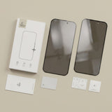 iPhone 18 Pro Tech-Protect Tempered Glass Screen Protector - Privacy Function - 2 Pcs. - Transparent