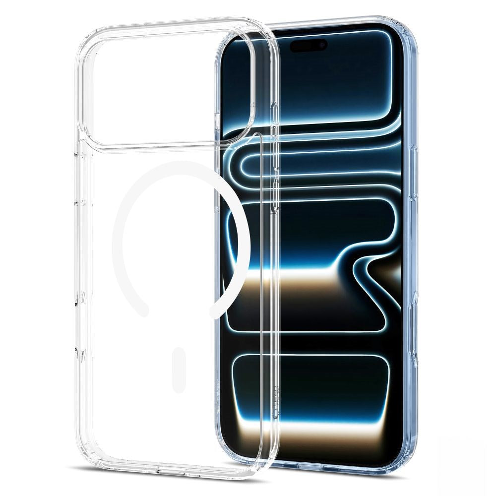 iPhone 18 Pro / 17 Pro Tech-Protect FlexAir Hybrid Plastic Case - MagSafe Compatible - Transparent