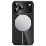 iPhone 18 Pro Max / 17 Pro Max Tech-Protect MagFlex Case - MagSafe Compatible - Black / Transparent