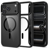 iPhone 18 Pro Max / 17 Pro Max Tech-Protect MagMat Case - MagSafe Compatible - Transparent / Black
