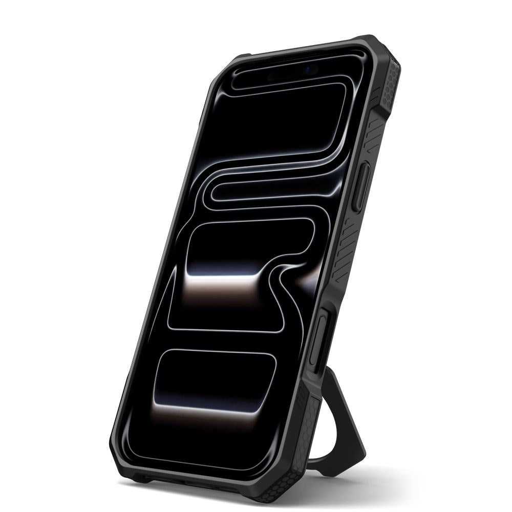 iPhone 18 Pro Max / 17 Pro Max Tech-Protect MagForce Case with Kickstand - MagSafe Compatible - Black