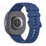 Samsung Galaxy Watch 8 / 9 / Classic (40 / 44 / 46mm) Tech-Protect Silicone Evo Watch Band - Dark Blue