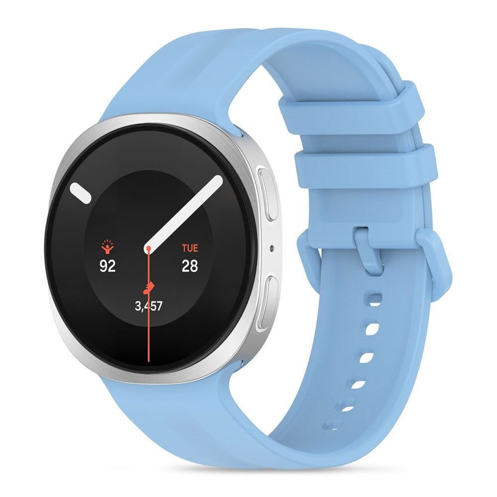 Samsung Galaxy Watch 8 / 9 / Classic (40 / 44 / 46mm) Tech-Protect Silicone Evo Watch Band - Light Blue
