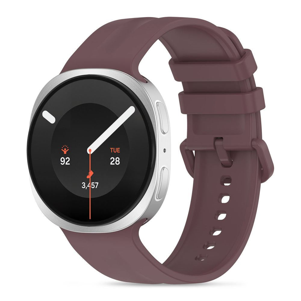 Samsung Galaxy Watch 8 / 9 / Classic (40 / 44 / 46mm) Tech-Protect Silicone Evo Watch Band - Purple