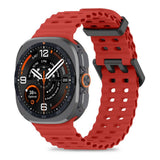 Samsung Galaxy Watch Ultra 2 / Ultra (47mm) Tech-Protect IconBand Pro Watch Band - Red