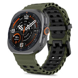 Samsung Galaxy Watch Ultra 2 / Ultra (47mm) Tech-Protect IconBand Pro Watch Band - Green / Black