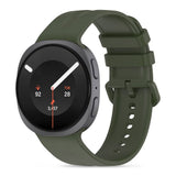 Samsung Galaxy Watch 8 / 9 / Classic (40 / 44 / 46mm) Tech-Protect Silicone Evo Watch Band - Dark Green