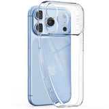 iPhone 18 Pro / 17 Pro Tech-Protect FlexAir Case with 2 Pcs. Screen Protectors - MagSafe Compatible - Transparent
