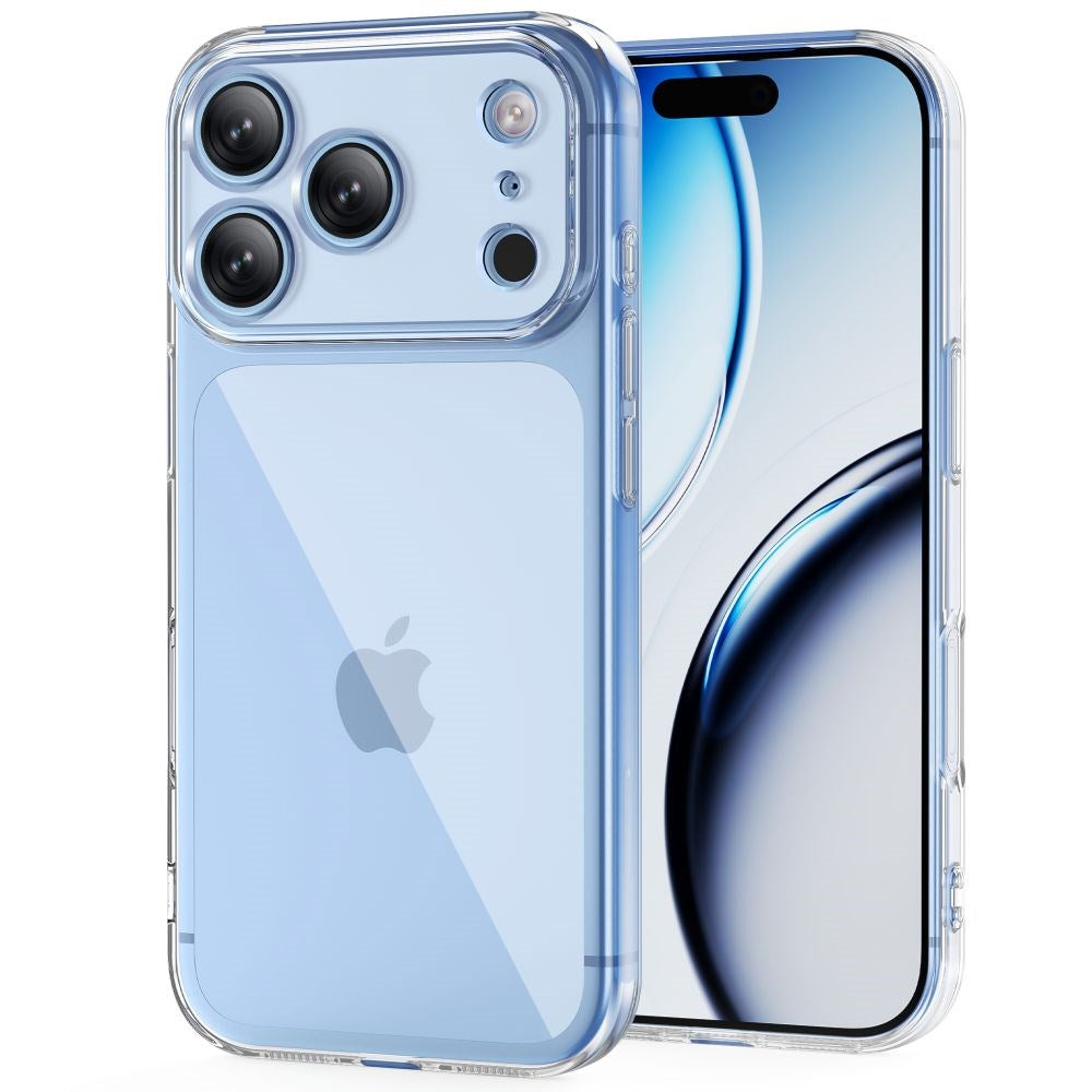iPhone 18 Pro Max / 17 Pro Max Tech-Protect FlexAir Case with 2 Pcs. Screen Protectors - MagSafe Compatible - Transparent