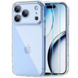 iPhone 18 Pro Max / 17 Pro Max Tech-Protect FlexAir Case with 2 Pcs. Screen Protectors - MagSafe Compatible - Transparent