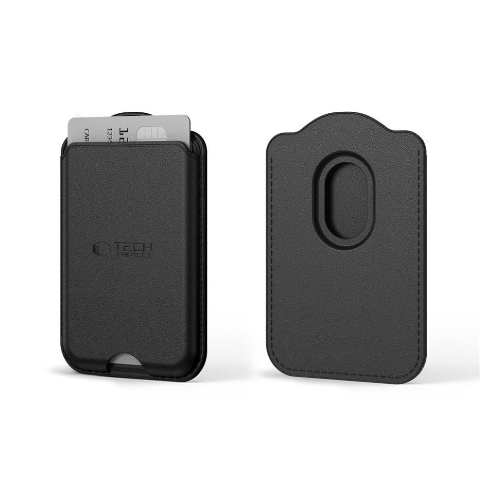 Tech-Protect MagWallet Universal Card Holder – MagSafe Compatible – Black