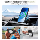 iPhone 17 Tech-Protect Silicone Case - MagSafe Compatible - Black