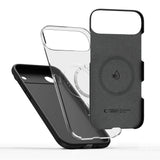 iPhone Air Tech-Protect Silicone Case - MagSafe Compatible - Black