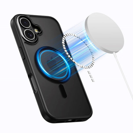 iPhone 17 Tech-Protect MagEdge Hybrid Case - MagSafe Compatible - Matte Black