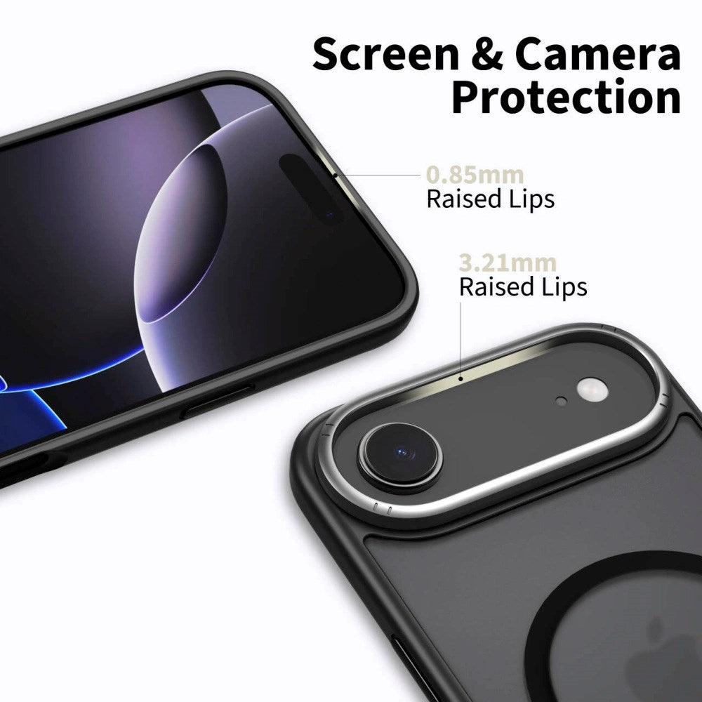 iPhone Air Tech-Protect MagEdge Hybrid Case - MagSafe Compatible - Matte Black