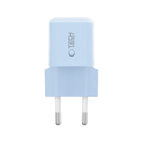 Tech-Protect NCM25 Wall Charger with 25W - 1 x USB-C - Blue