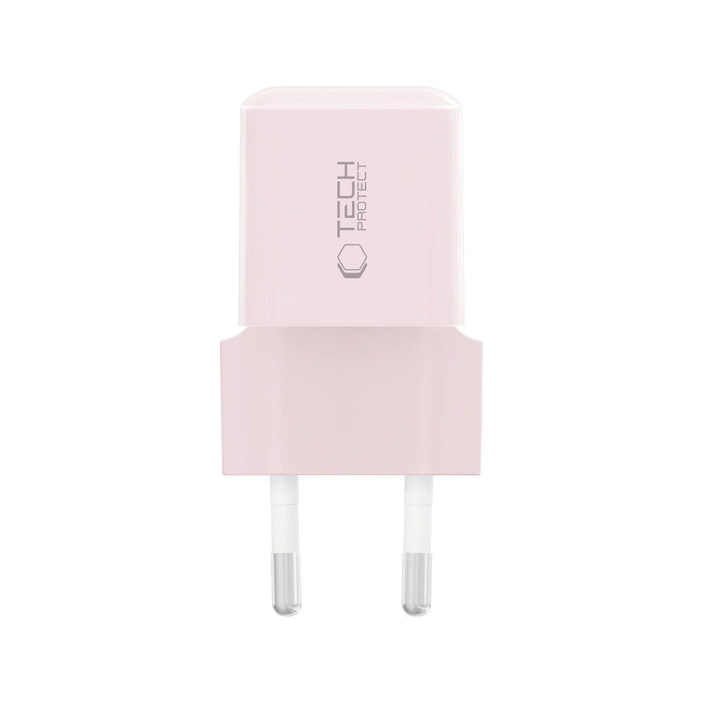 Tech-Protect NCM25 Wall Charger with 25W - 1 x USB-C - Pink