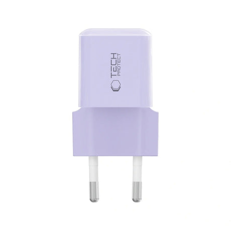 Tech-Protect NCM25 Wall Charger with 25W - 1 x USB-C - Purple