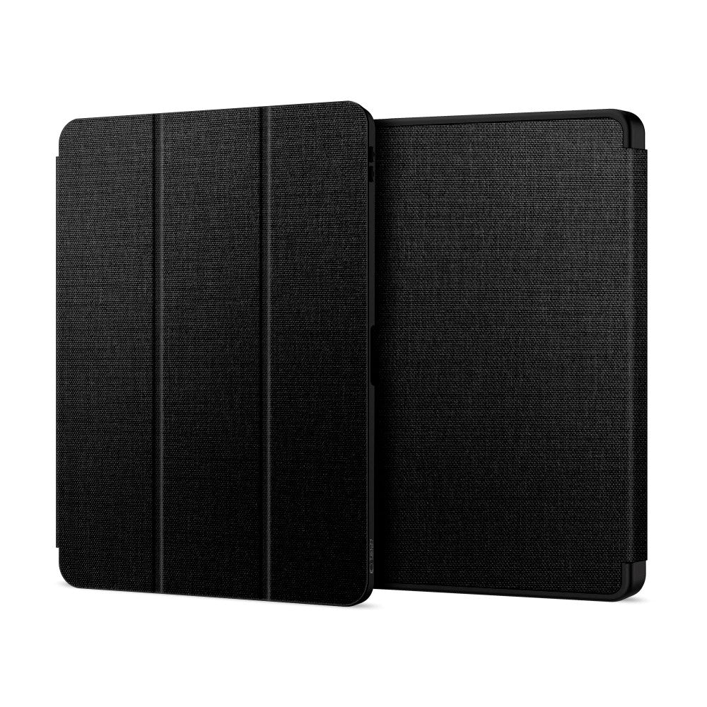 iPad 11" (2025) / 10.9" (2024 / 2022) Tech-Protect Canvas Flip Case with Pen Holder - Black