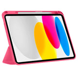 iPad 11" (2025) / 10.9" (2024 / 2022) Tech-Protect Canvas Flip Case with Pen Holder - Pink
