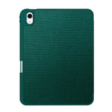 iPad 11" (2025) / 10.9" (2024 / 2022) Tech-Protect Canvas Flip Case with Pen Holder - Green